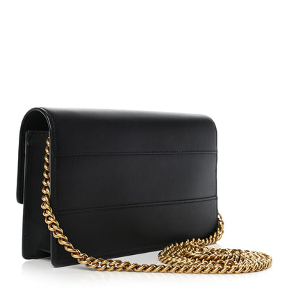 Gucci Calfskin Queen Margaret Chain Wallet Black 3 of 11