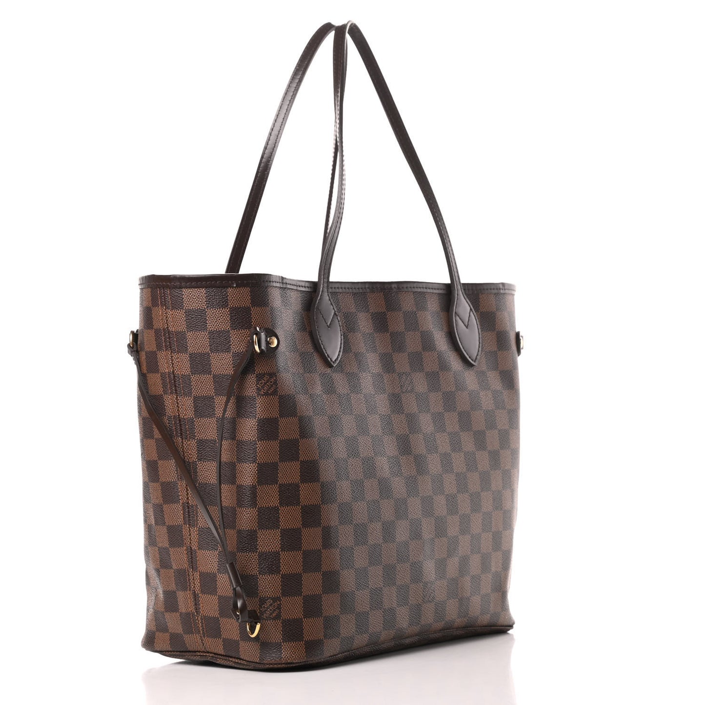 Damier Ebene Neo Neverfull MM Rose Ballerine