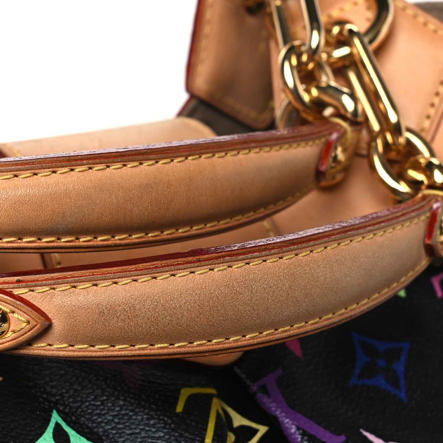 Louis Vuitton Monogram Multicolor Ursula Black 10 of 10