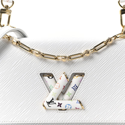 Louis Vuitton LV X TM Epi Twist MM Slim Shoulder Bag White 8 of 10