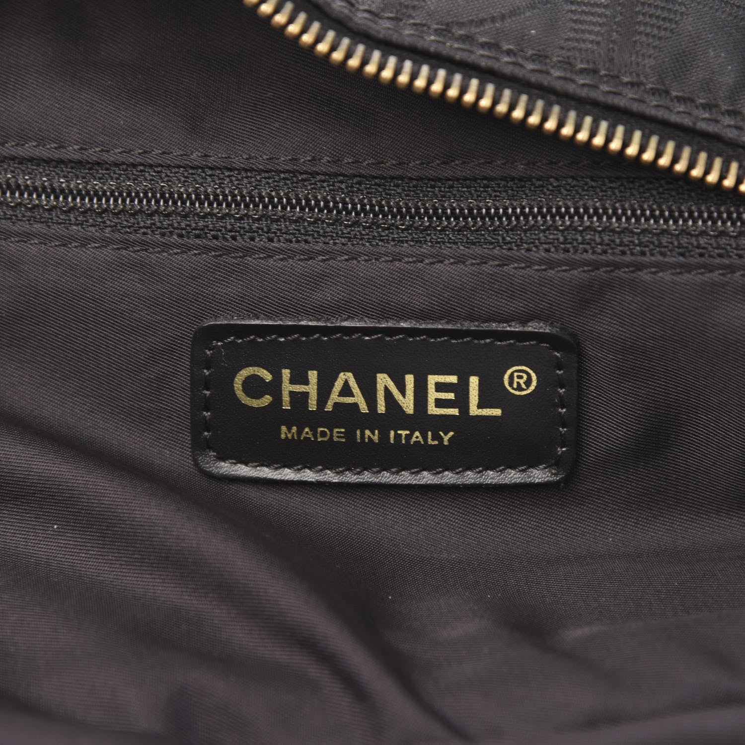 Chanel Nylon Travel Bowler Black 6 of 10
