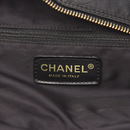 Chanel Nylon Travel Bowler Black 6 of 10