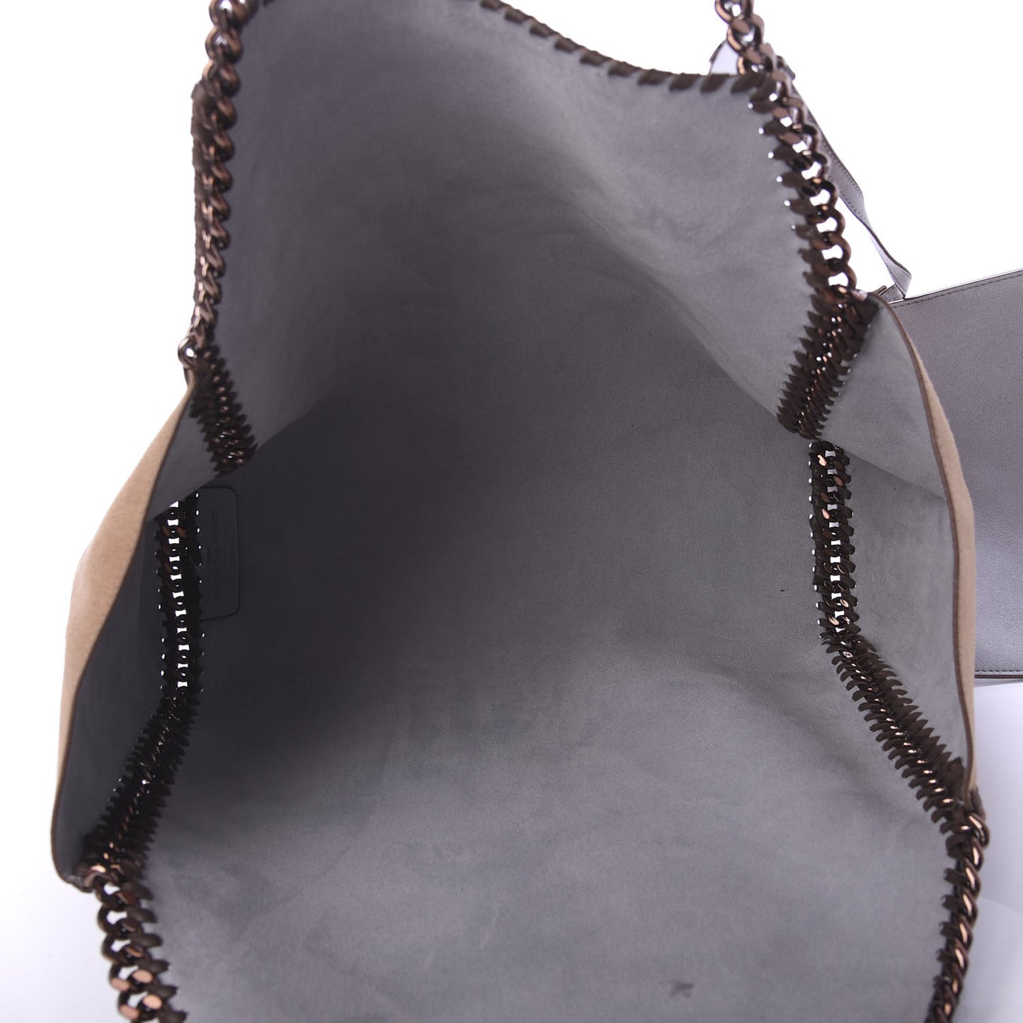 Shaggy Deer Falabella Reversible Tote Camel