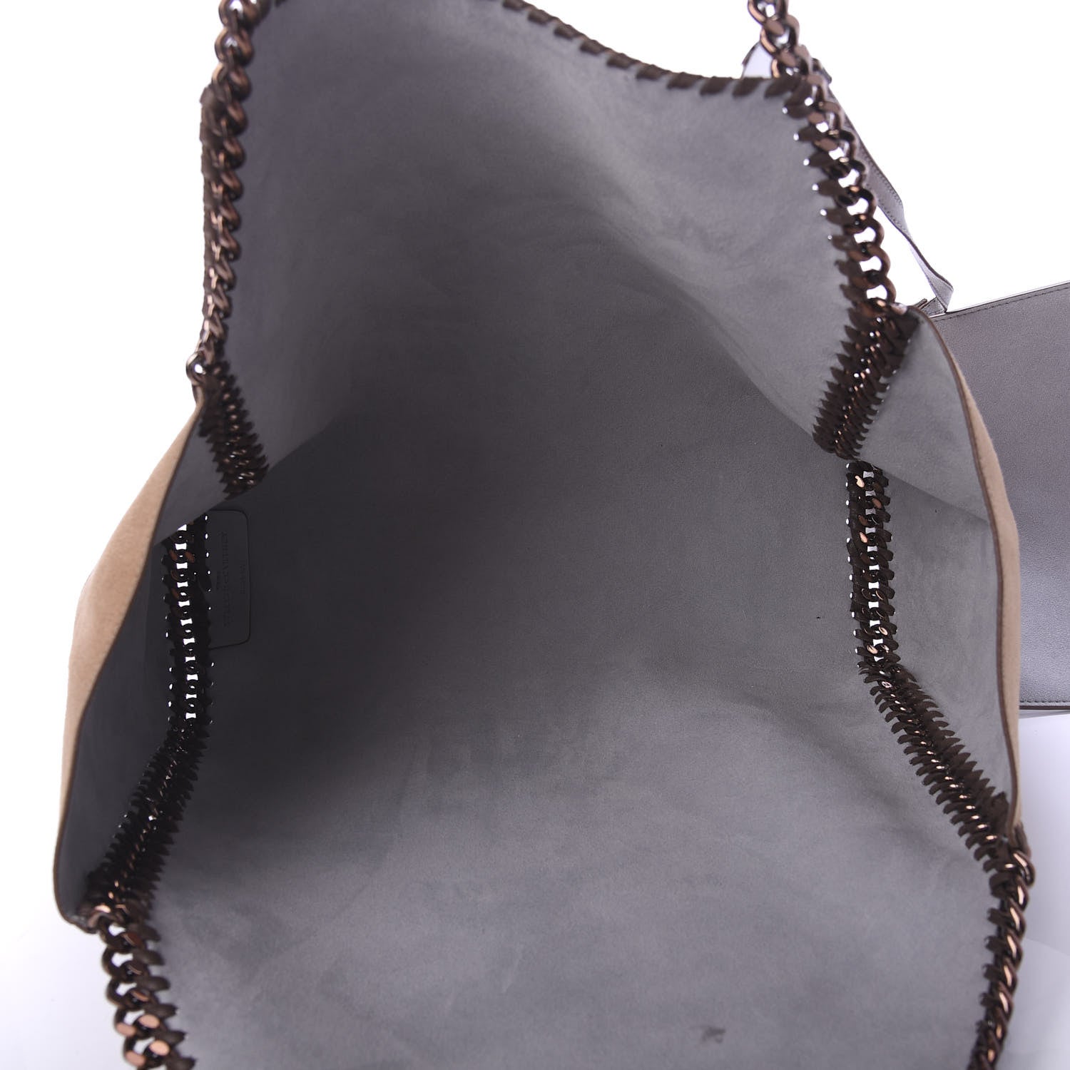 Stella McCartney Shaggy Deer Falabella Reversible Tote Camel 5 of 11