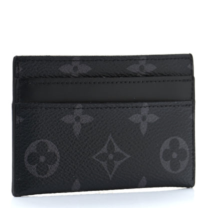 Louis Vuitton Monogram Eclipse Porte-Cartes Double Card Holder 3 of 6