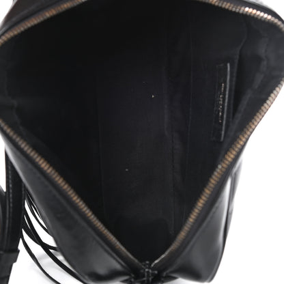 Saint Laurent Calfskin Matelasse Monogram Lou Camera Bag Black 5 of 15