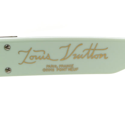 Louis Vuitton Acetate 1.1 Millionaires Sunglasses Z1325W Pale Green 6 of 6