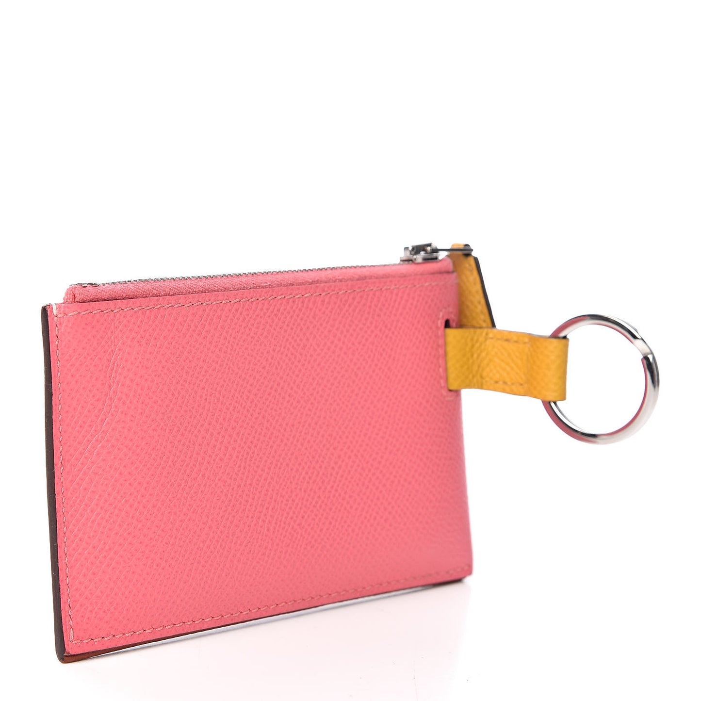 Epsom Vertige Mini Colorblock Card Holder Rose Azalee Brique Ambre