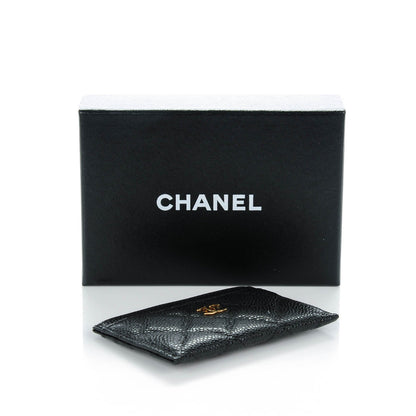 Chanel Caviar Quilted Card Holder Black 4 of 8