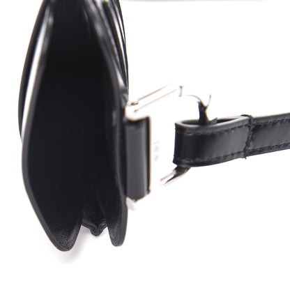 Christian Dior Smooth Calfskin Phone Card Holder Black 5 of 8