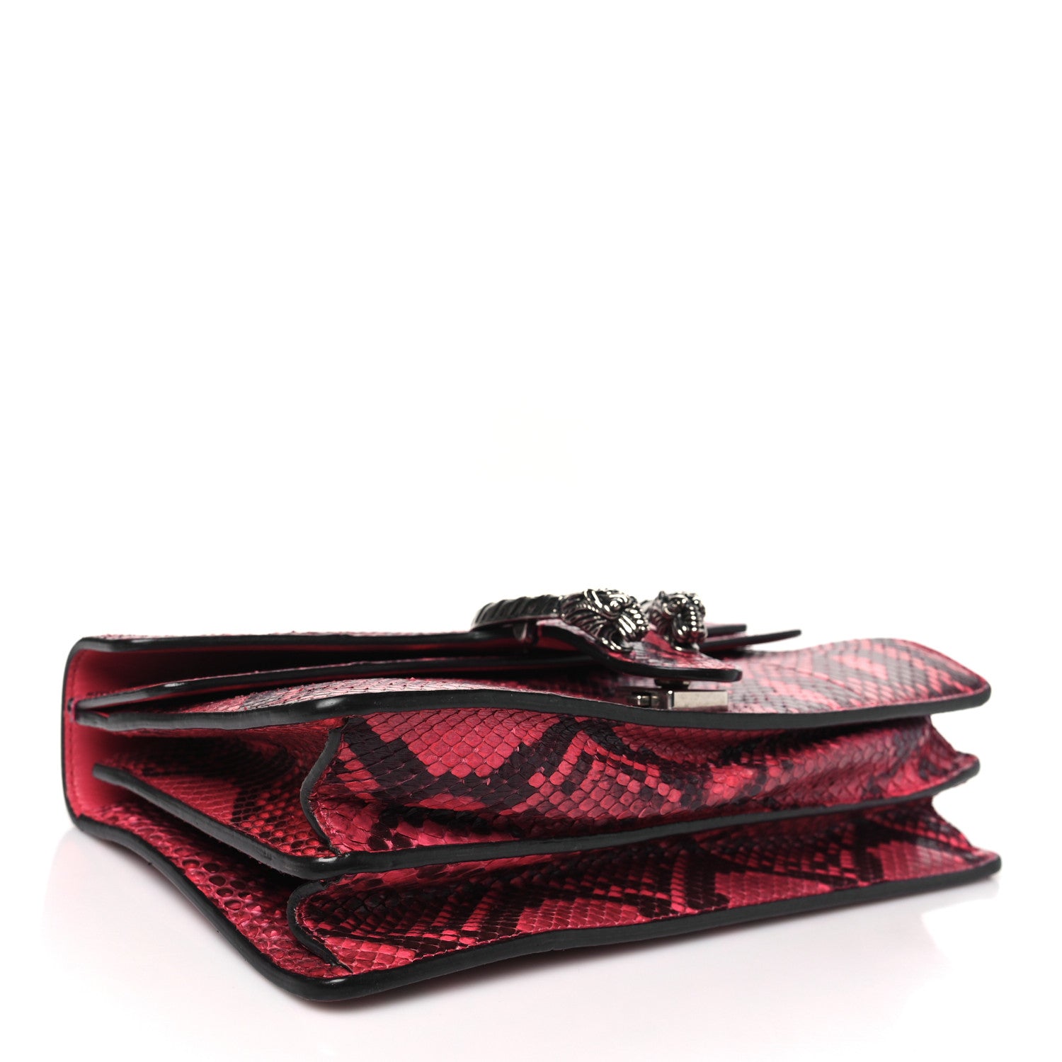 Gucci Snakeskin Small Dionysus Shoulder Bag Hot Pink 4 of 10