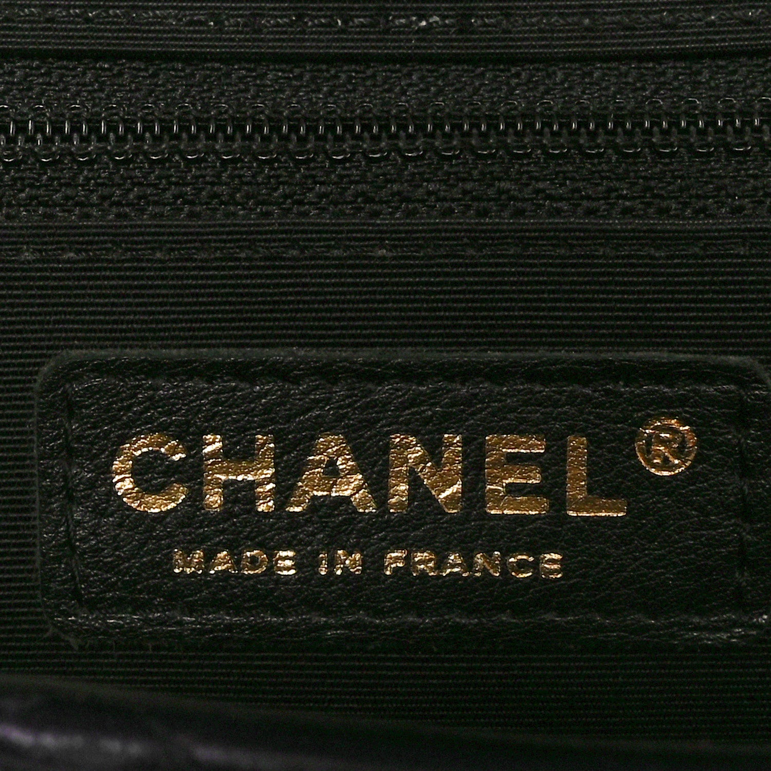 Chanel Calfskin Quilted Large Elegant CC Flap Navy Black 7 of 11