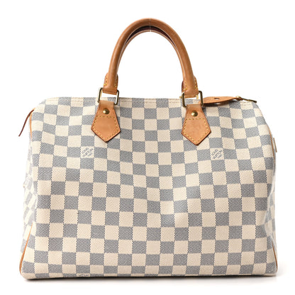 Louis Vuitton Damier Azur Speedy 35 1 of 9