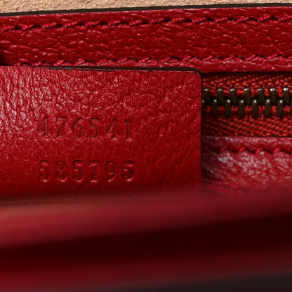 Gucci GG Supreme Monogram Small Queen Margaret Top Handle Bag Red 7 of 10