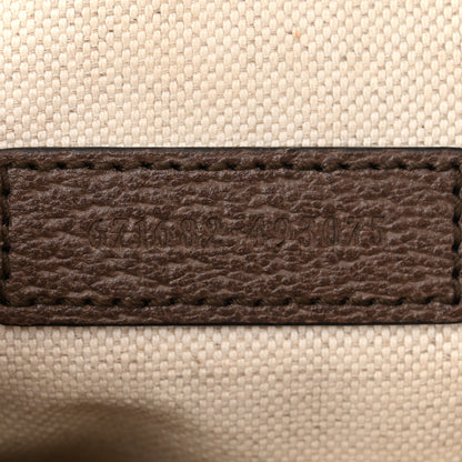 Gucci GG Supreme Monogram Web Mini Ophidia Double Zip Messenger Bag Beige New Acero 7 of 12
