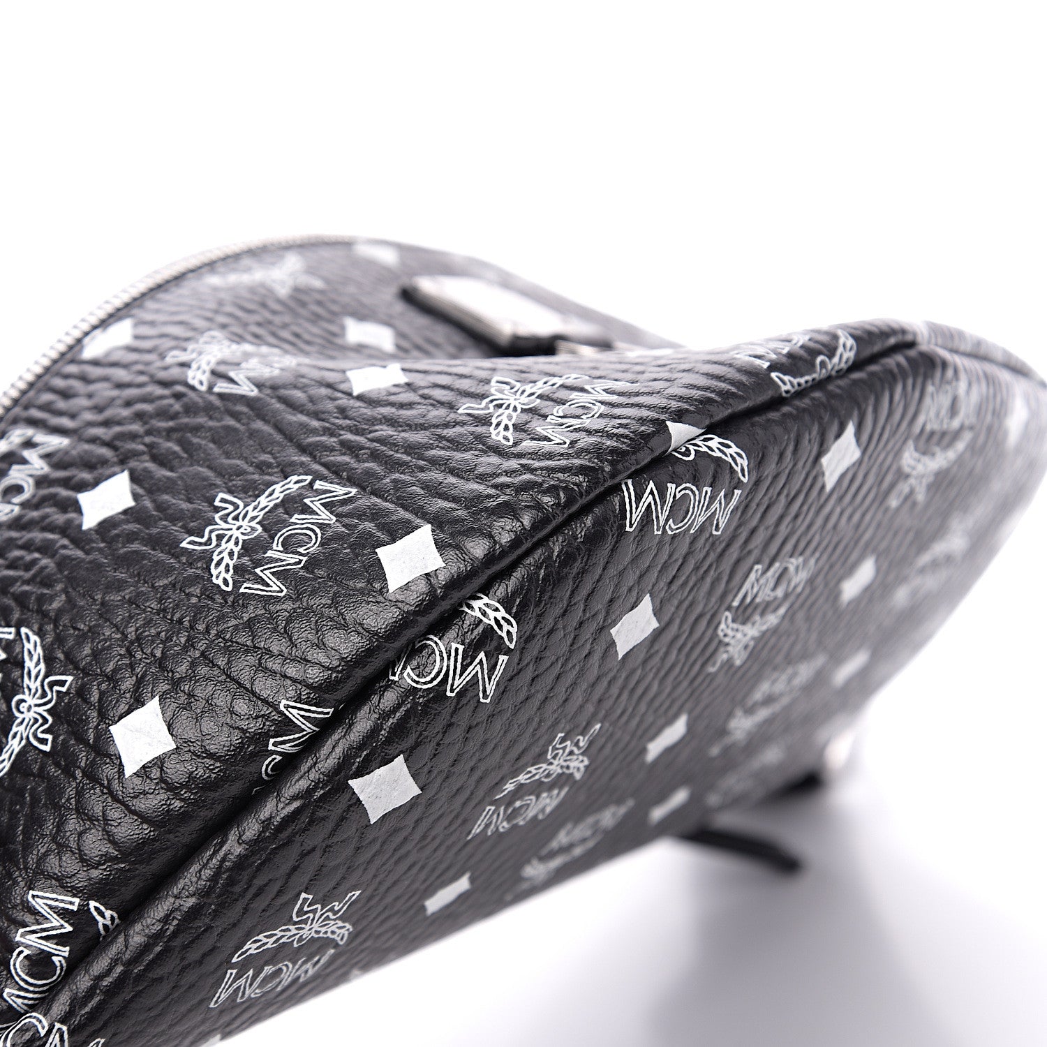 MCM Visetos Stark Belt Bag Black 6 of 7