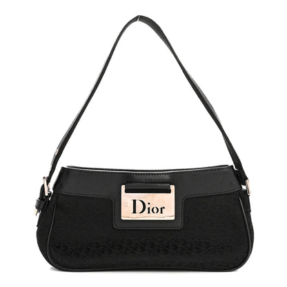 Christian Dior Monogram Street Chic Shoulder Bag Black 1 of 15