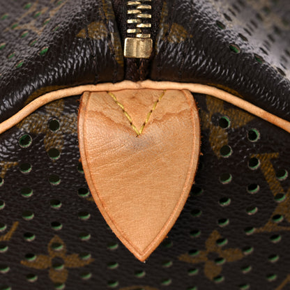 Louis Vuitton Monogram Perforated Speedy 30 Green 19 of 34