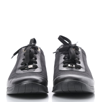 Louis Vuitton Monogram Idylle Sneakers 39 Black 2 of 12