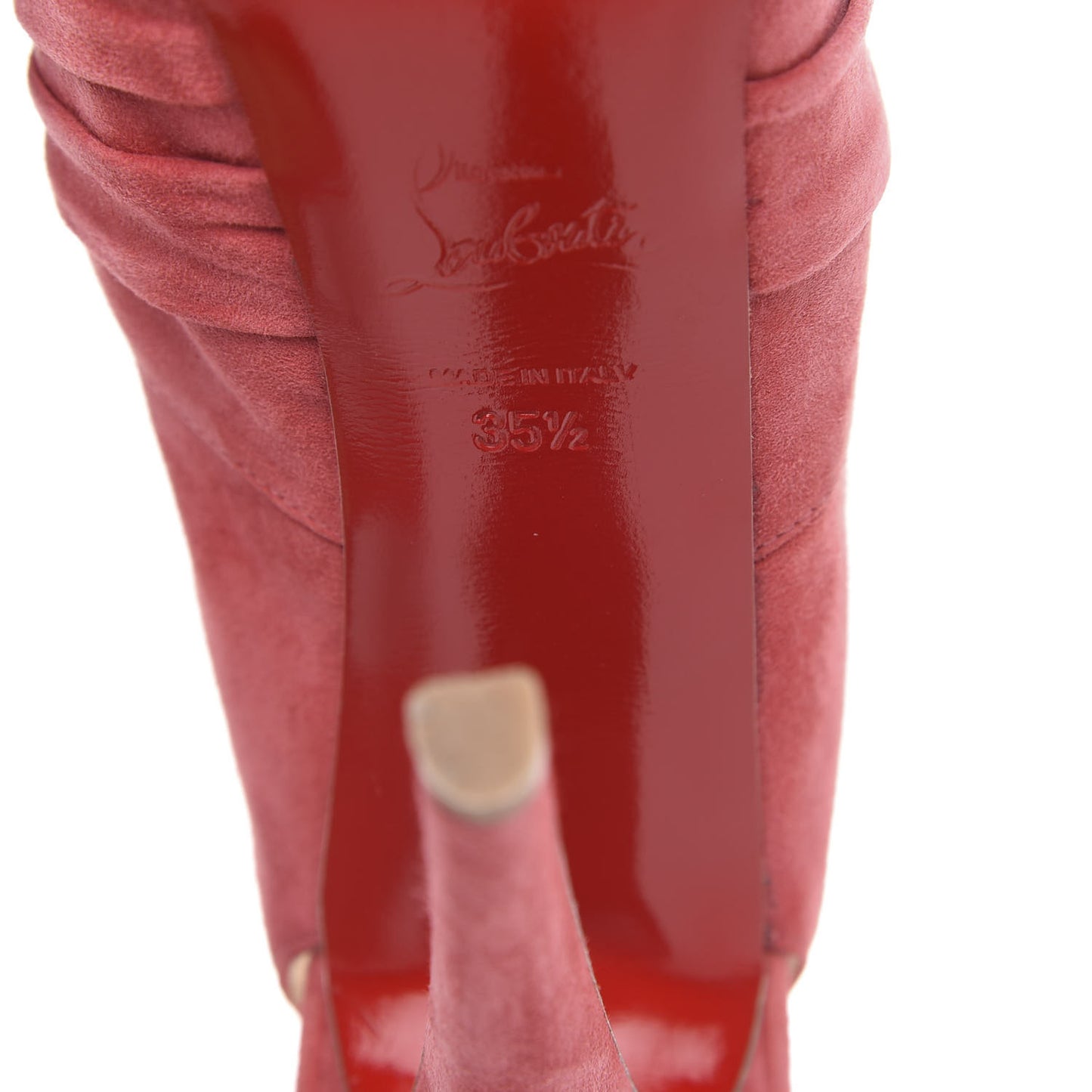 Veau Velours Miss Benin 160 Pumps 35.5 Rose Paris