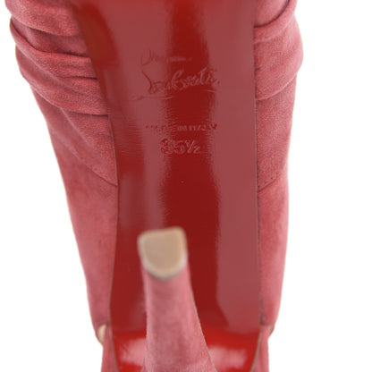 Christian Louboutin Veau Velours Miss Benin 160 Pumps 35.5 Rose Paris 9 of 9