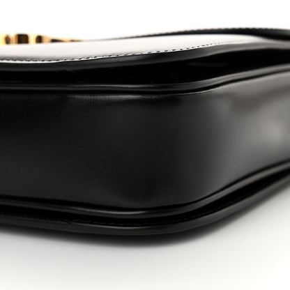 Celine Shiny Calfskin Large Triomphe Black 10 of 11