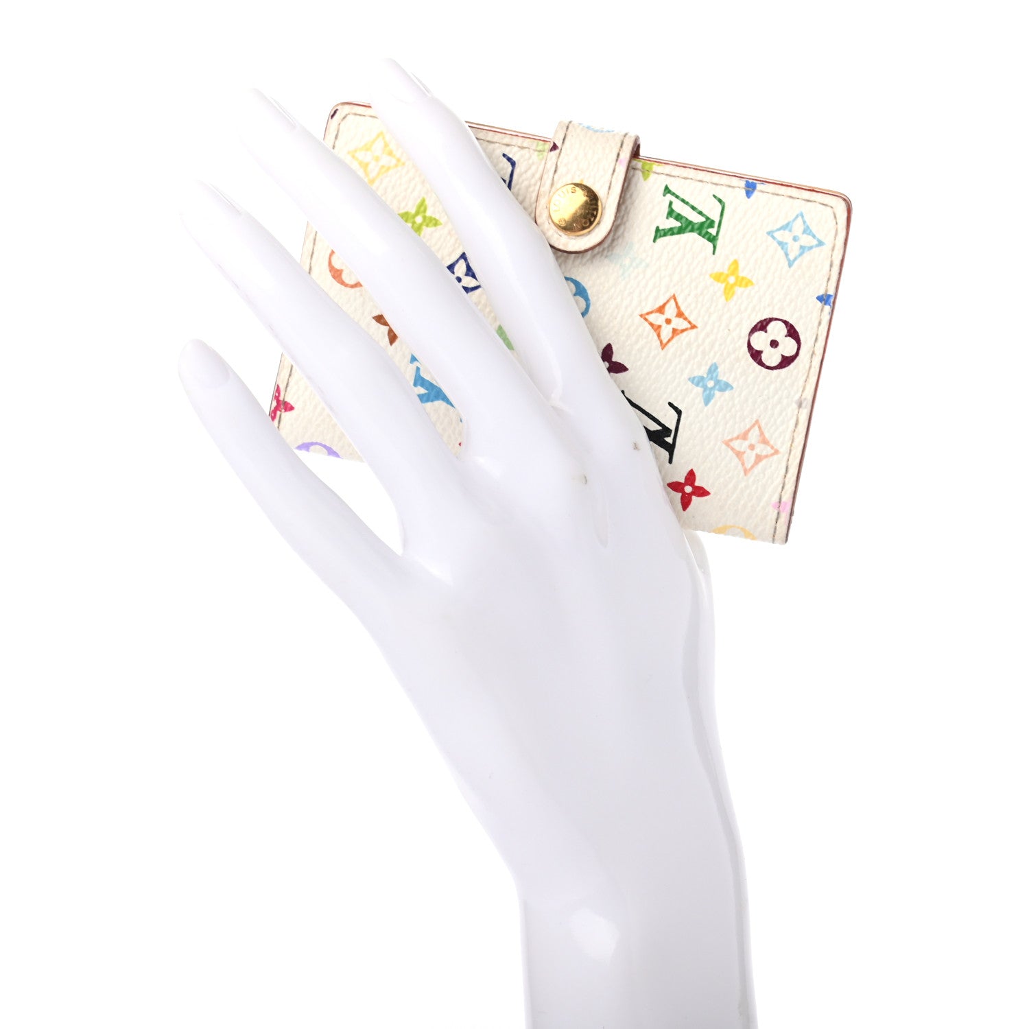 Louis Vuitton Monogram Multicolor Carnet de Bal Mini Agenda Cover White 2 of 7