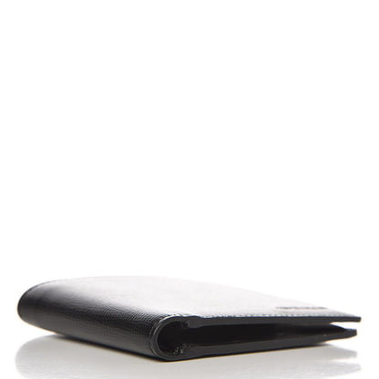 Burberry Grained Calfskin BBi-Fold Wallet Black 4 of 8