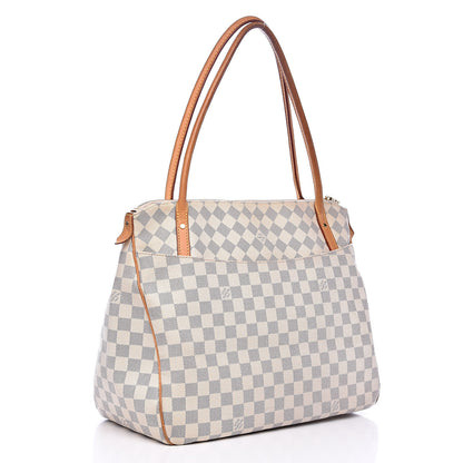 Louis Vuitton Damier Azur Figheri GM 3 of 13