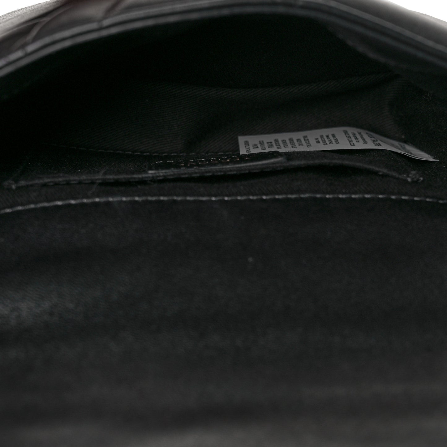 Nappa Quilted Icon Small Crossbody Bag Black