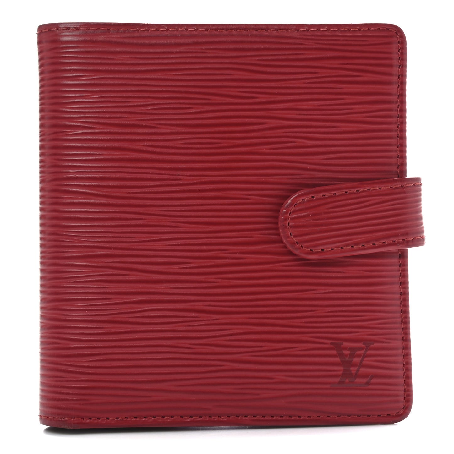 Epi Porte-Billets Compact Wallet Red