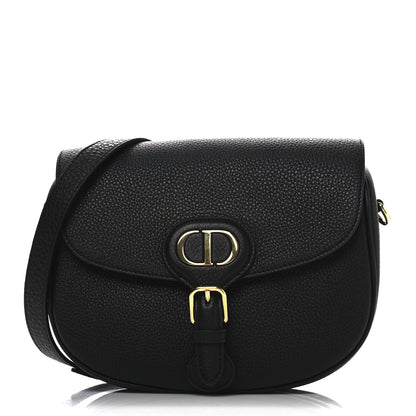 Christian Dior Grained Calfskin Medium Bobby Flap Black 1 of 11