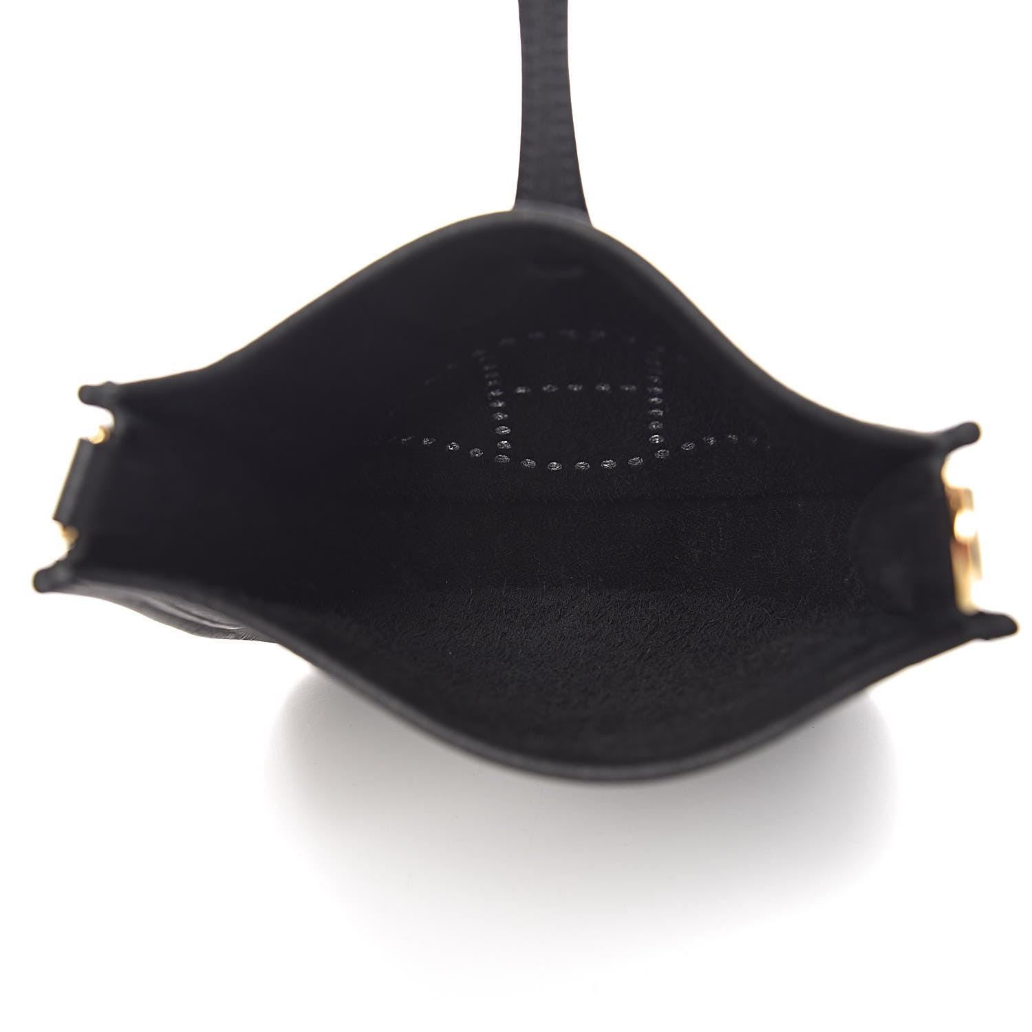 Hermes Taurillon Clemence Evelyne TPM Black 5 of 12