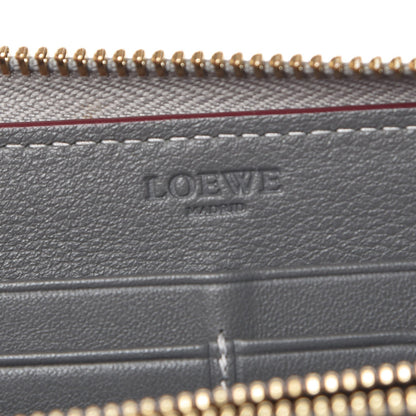 Loewe Monogram Zip Around Wallet Grey 6 of 8