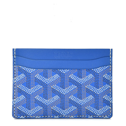Goyard Goyardine Saint Sulpice Card Holder Sky Blue 1 of 7
