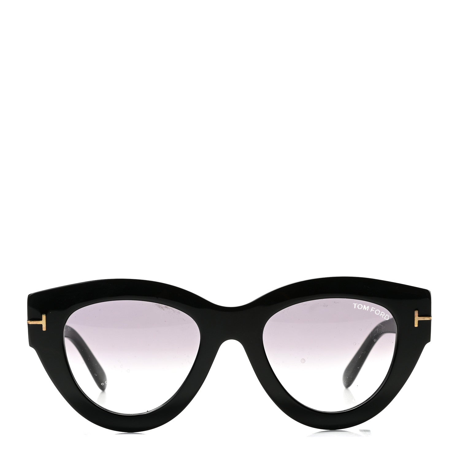 Tom Ford Slater Cat Eye Sunglasses TF658 Black 2 of 8