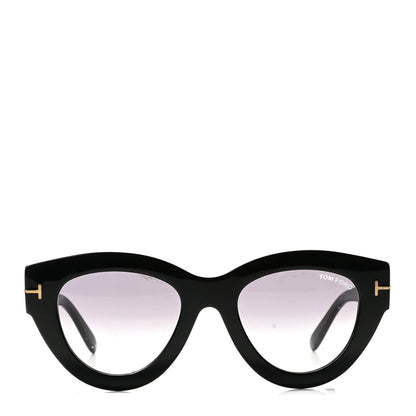 Tom Ford Slater Cat Eye Sunglasses TF658 Black 2 of 8