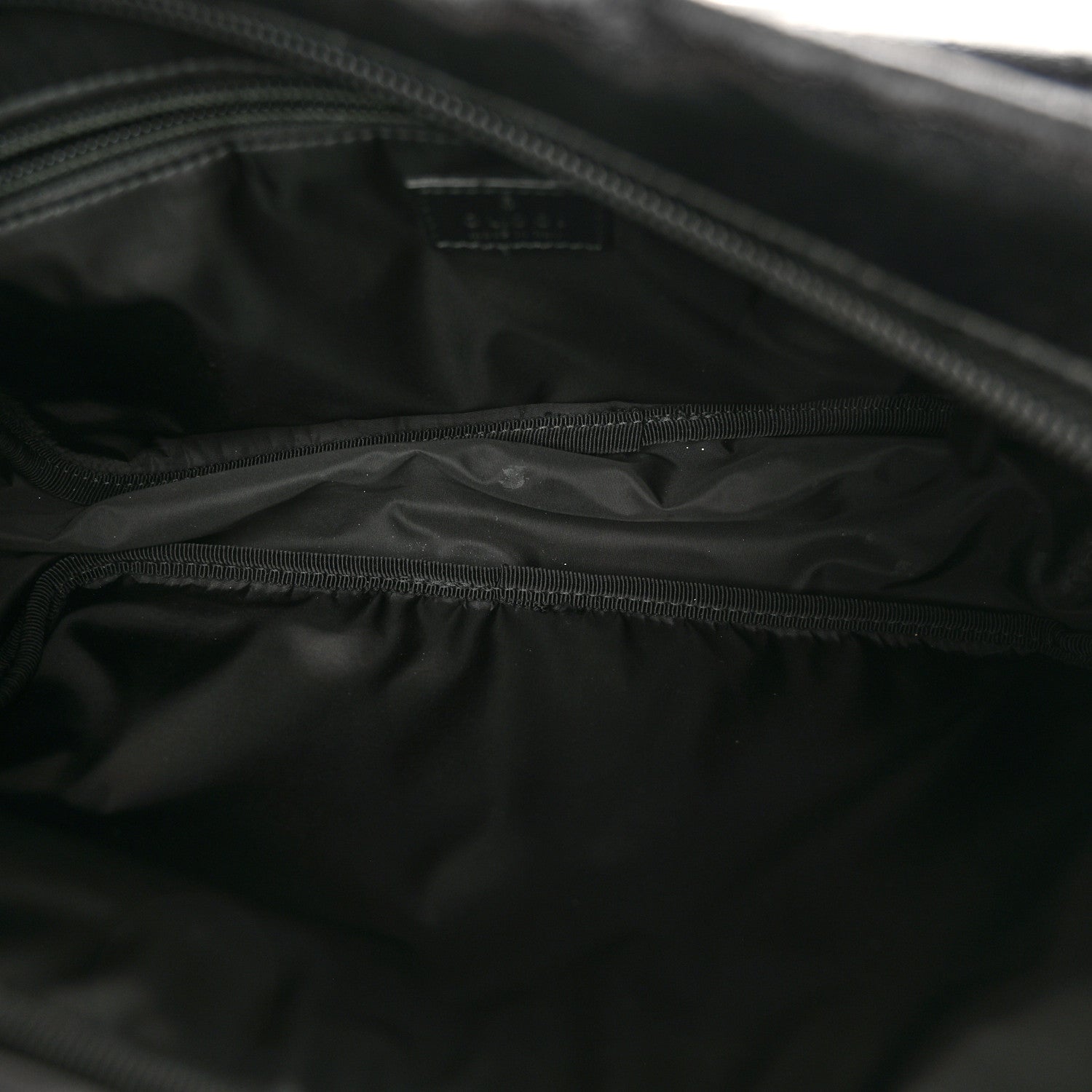 Gucci GG Crystal Messenger Bag Black 5 of 9