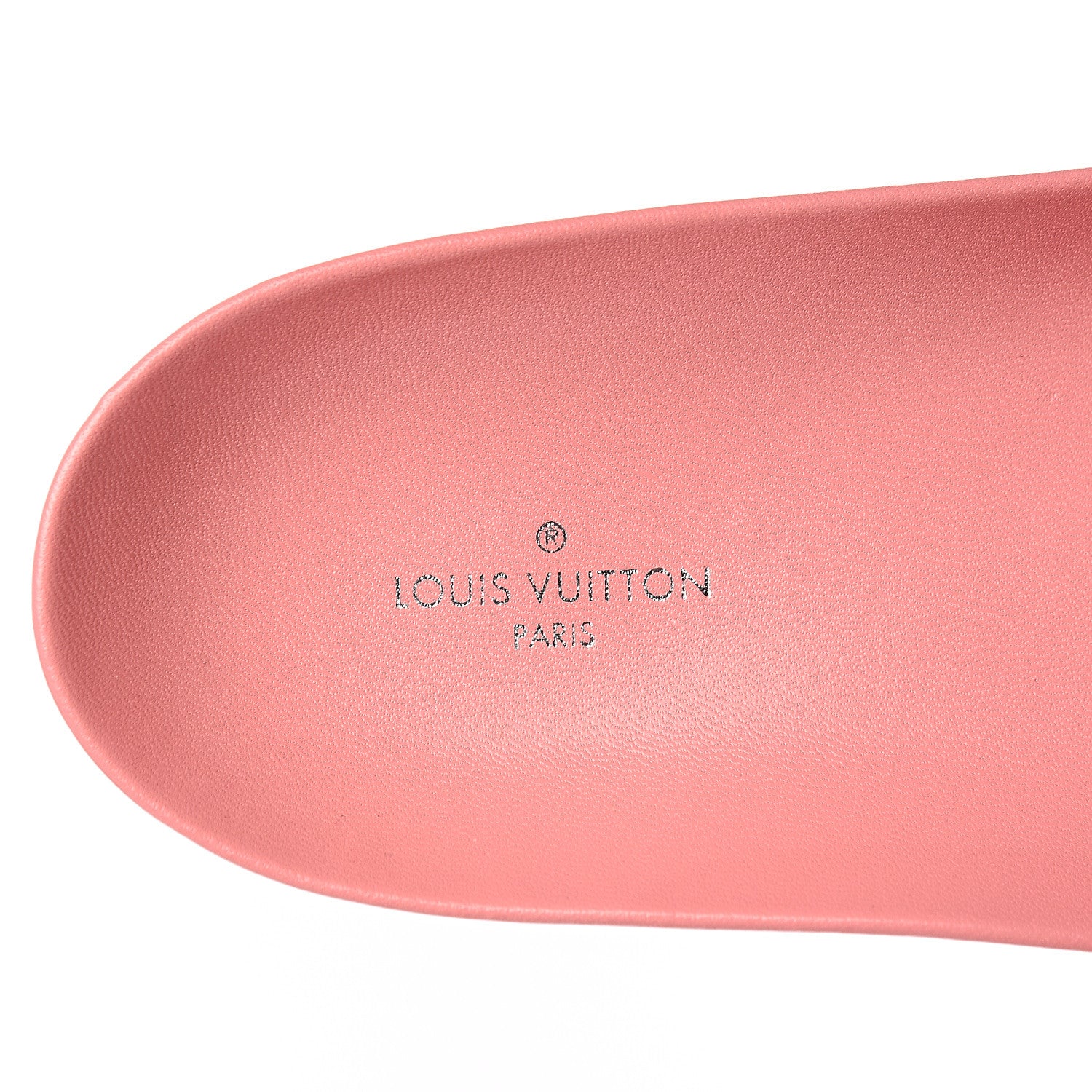Louis Vuitton Patent Monogram Bom Dia Flat Mule 38.5 Rose White 7 of 8