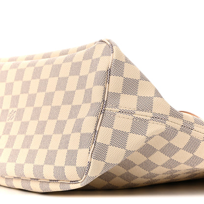 Louis Vuitton Damier Azur Neo Neverfull MM Rose Ballerine 11 of 16