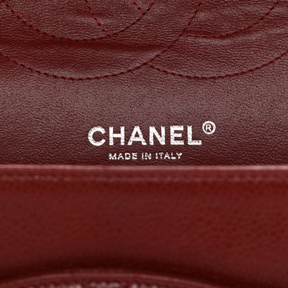 Chanel Caviar Quilted Jumbo Double Flap Burgundy 6 of 11
