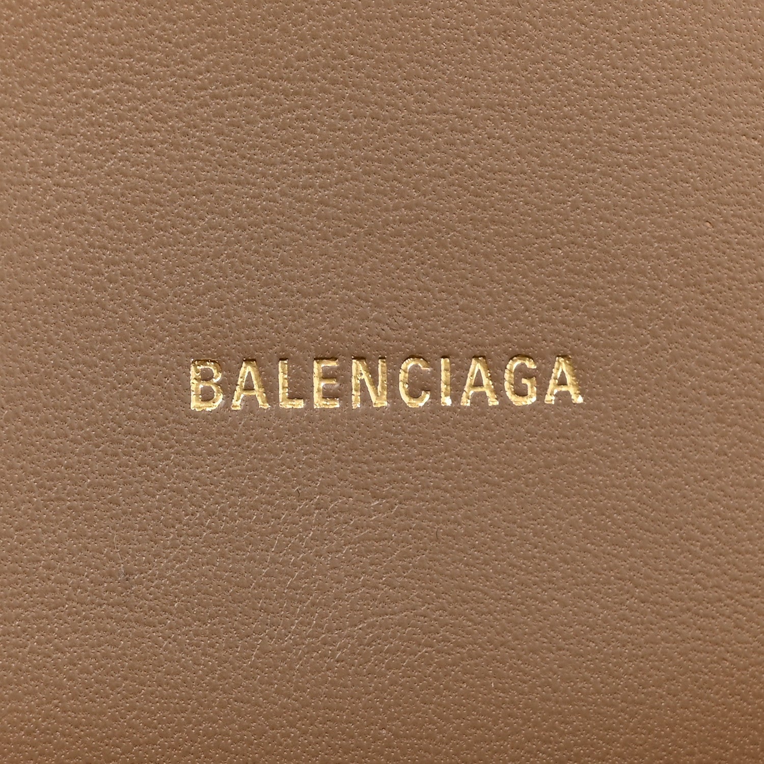 Balenciaga Coated Canvas BB Monogram Hourglass Top Handle Bag XS Beige Brown 5 of 11