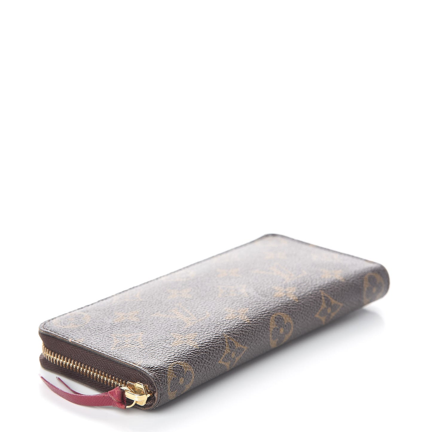 Monogram Clemence Wallet Fuchsia