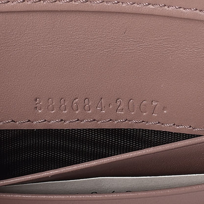 Gucci Guccissima Bow Train Pass Case Soft Pink 15 of 16