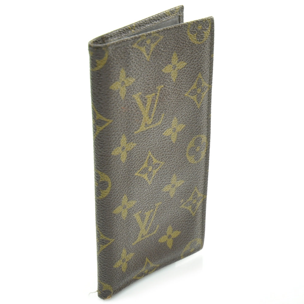 Monogram Pocket Agenda Cover Wallet