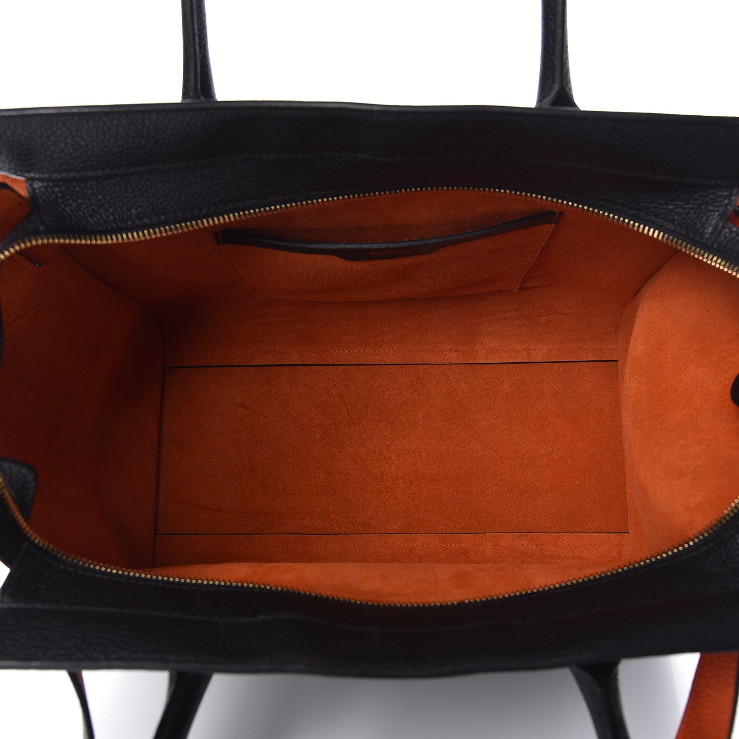Mulberry Classic Grain Bayswater Zip Tote Black 5 of 11