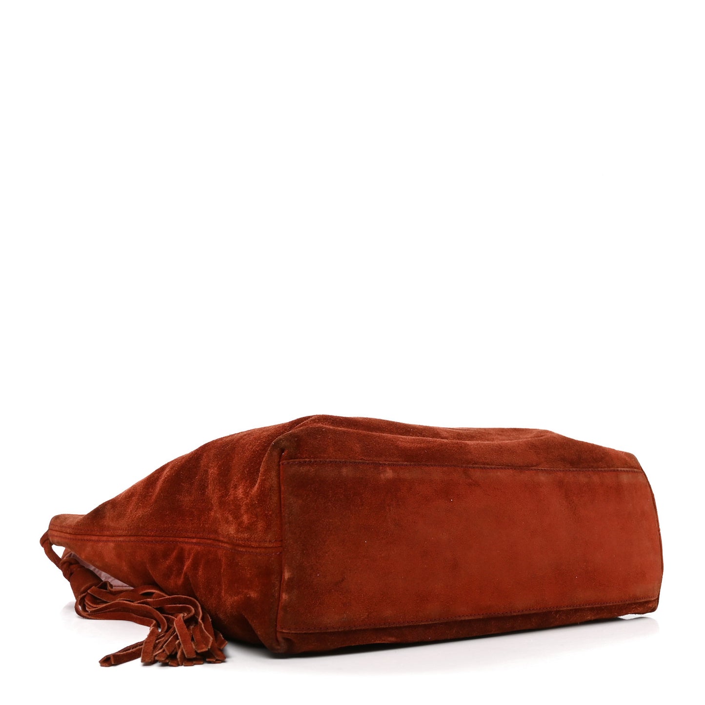 Suede CC Tote Red