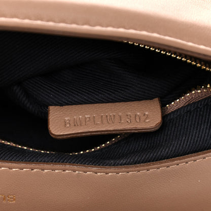 Burberry Lambskin Quilted Medium Lola Bag Camel 9 of 11