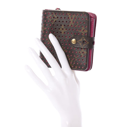 Louis Vuitton Monogram Perforated Compact Zipped Wallet Fuchsia 2 of 6