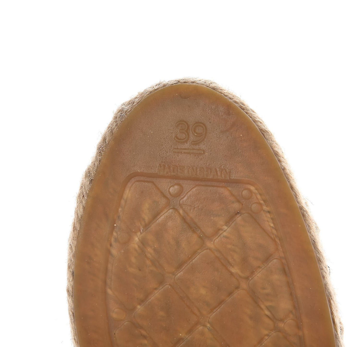Lambskin CC Espadrilles 39 Black